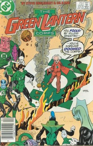 Green Lantern Corps 223 - The Last Testament Of The Green Lantern Corps!