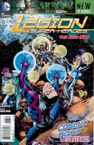 couverture, jaquette La Légion des Super-Héros 13  - QuestionsIssues V7 (2011 - 2013) - Reboot 2011 (DC Comics) Comics
