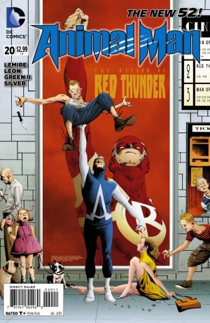 couverture, jaquette Animal Man 20  - 20Issues V2 (2011 - 2014) (DC Comics) Comics
