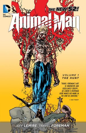 couverture, jaquette Animal Man 1  - The huntTPB softcover (souple) - Issues V2 (DC Comics) Comics