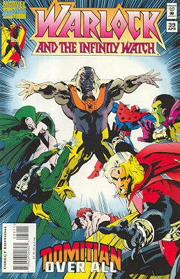 Warlock And The Infinity Watch 39 - Domitian over All