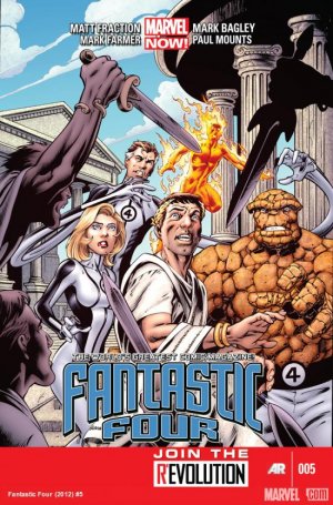 couverture, jaquette Fantastic Four 5 Issues V4 (2013 - 2014) (Marvel) Comics