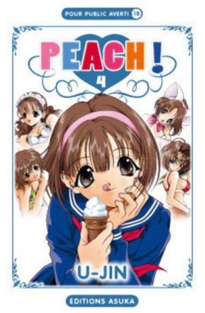 couverture, jaquette Peach 4  (Asuka) Manga