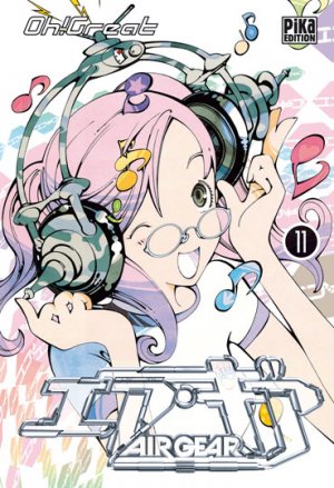 couverture, jaquette Air Gear 11  (Pika) Manga