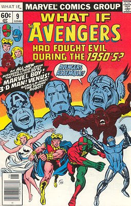 couverture, jaquette What If ? 9  - What If... The Avengers Had Been Formed During The 1950's?What If? - Issues (1977  - 1984) (Marvel) Comics