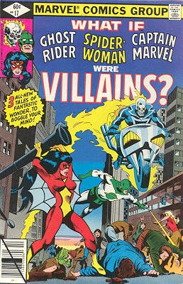 couverture, jaquette What If ? 17  - What If... Ghost Rider, Spider-Woman, and Captain Marvel Had...What If? - Issues (1977  - 1984) (Marvel) Comics