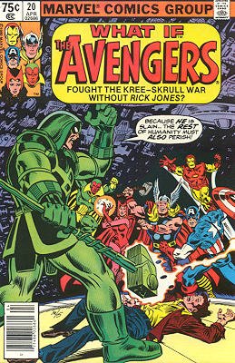 couverture, jaquette What If ? 20  - What If?...The Avengers Had Fought the Kree-Skrull War Witho...What If? - Issues (1977  - 1984) (Marvel) Comics