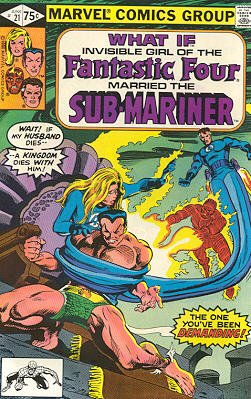 couverture, jaquette What If ? 21  - What If... Sub-Mariner Had Married the Invisible Girl?What If? - Issues (1977  - 1984) (Marvel) Comics