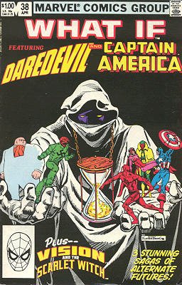 couverture, jaquette What If ? 38  - What If...Featuring Daredevil and Captain AmericaWhat If? - Issues (1977  - 1984) (Marvel) Comics