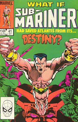 couverture, jaquette What If ? 41  - What If...Destiny Had Not Destroyed Atlantis?What If? - Issues (1977  - 1984) (Marvel) Comics