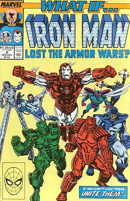 couverture, jaquette What If ? 8  - What If... Iron Man Lost The Armor Wars?What If...? - Issues (1989  - 1998) (Marvel) Comics