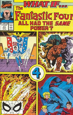 couverture, jaquette What If ? 11  - What If... The Fantastic Four All Had the Same Power?What If...? - Issues (1989  - 1998) (Marvel) Comics