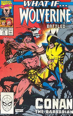 couverture, jaquette What If ? 16  - ...What If Wolverine Had Lived During the Age of Conan the B...What If...? - Issues (1989  - 1998) (Marvel) Comics