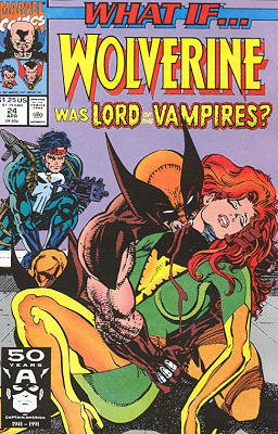 couverture, jaquette What If ? 24  - What If... Wolverine Had Become the Lord of Vampires?What If...? - Issues (1989  - 1998) (Marvel) Comics