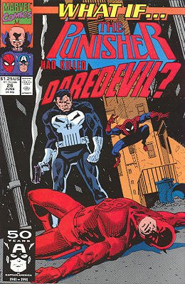 couverture, jaquette What If ? 26  - ...What If the Punisher Killed Daredevil?What If...? - Issues (1989  - 1998) (Marvel) Comics