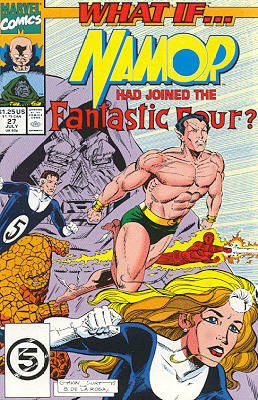 couverture, jaquette What If ? 27  - What If the Sub-Mariner Had Joined the Fantastic Four?What If...? - Issues (1989  - 1998) (Marvel) Comics