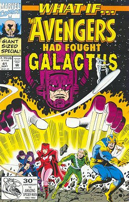 couverture, jaquette What If ? 41  - What If... The Avengers Had Fought Galactus?What If...? - Issues (1989  - 1998) (Marvel) Comics