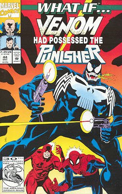couverture, jaquette What If ? 44  - ...What If Venom Had Possessed The Punisher?What If...? - Issues (1989  - 1998) (Marvel) Comics
