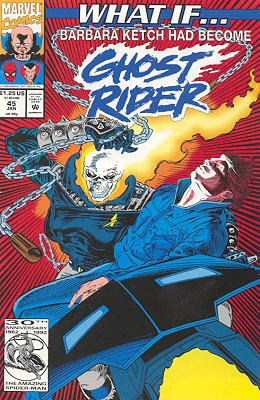 couverture, jaquette What If ? 45  - ...What If Barbara Ketch Becme Ghost Rider?What If...? - Issues (1989  - 1998) (Marvel) Comics