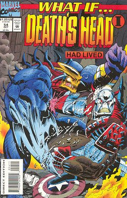 couverture, jaquette What If ? 54  - ...What If Minion Had Not Killed Death's Head?What If...? - Issues (1989  - 1998) (Marvel) Comics