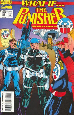 couverture, jaquette What If ? 57  - What If... The Punisher Became An Agent of Shield?What If...? - Issues (1989  - 1998) (Marvel) Comics