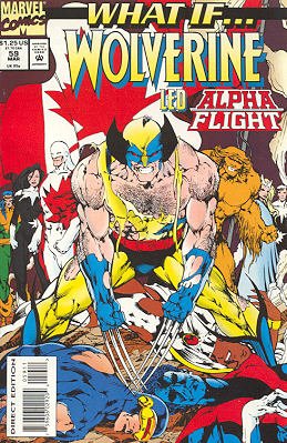 couverture, jaquette What If ? 59  - What If Wolverine Had Remained a Captive of Alpha Flight?What If...? - Issues (1989  - 1998) (Marvel) Comics