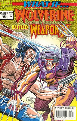 couverture, jaquette What If ? 62  - What If Logan Battled Weapon X?What If...? - Issues (1989  - 1998) (Marvel) Comics