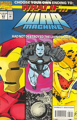 couverture, jaquette What If ? 63  - What If War Machine Had Not Destroyed the Living Laser?What If...? - Issues (1989  - 1998) (Marvel) Comics