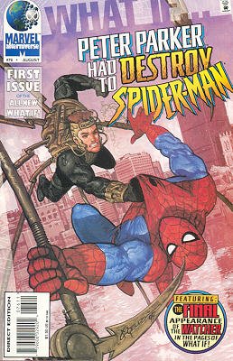 couverture, jaquette What If ? 76  - What If Peter Parker Had to Invent Spider-Man?What If...? - Issues (1989  - 1998) (Marvel) Comics