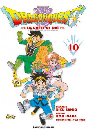 couverture, jaquette Dragon Quest - The adventure of Dai 10 Réédition (tonkam) Manga