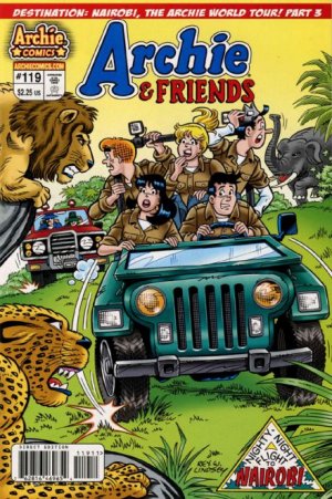 couverture, jaquette Archie And Friends 119  - World Tour!, Part 3: Nighty Night to NairobiIssues (1992 - 2012) (Archie comics) Comics