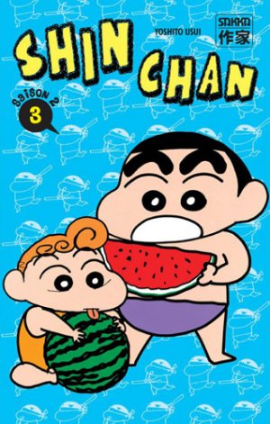couverture, jaquette Shin Chan 3 Saison 2 (casterman manga) Manga