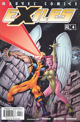 couverture, jaquette Exiles 4  - Old Wounds, New Battles: Part 2Issues V1 (2001 - 2008) (Marvel) Comics
