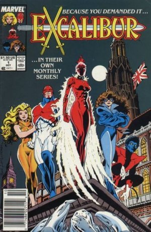 couverture, jaquette Excalibur 1  - Warwolves of London!Issues V1 (1988 - 1998) (Marvel) Comics