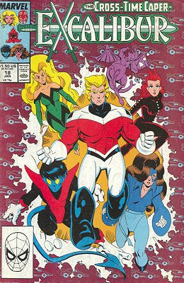 couverture, jaquette Excalibur 18  - Wild Wild WheelsIssues V1 (1988 - 1998) (Marvel) Comics