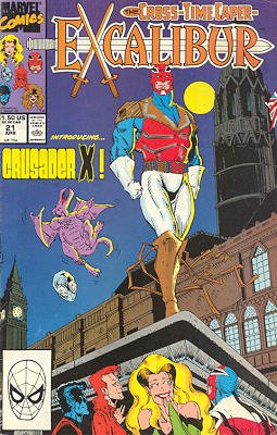 couverture, jaquette Excalibur 21  - Crusader XIssues V1 (1988 - 1998) (Marvel) Comics