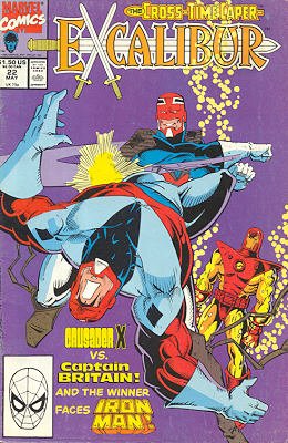 couverture, jaquette Excalibur 22  - Shadows TriumphantIssues V1 (1988 - 1998) (Marvel) Comics
