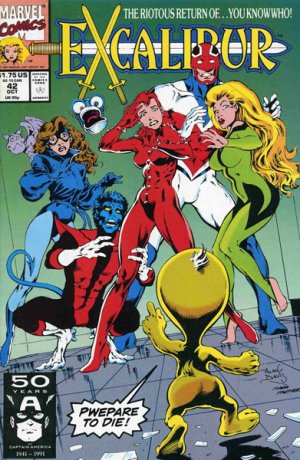 couverture, jaquette Excalibur 42  - A Hatch Is PlottedIssues V1 (1988 - 1998) (Marvel) Comics