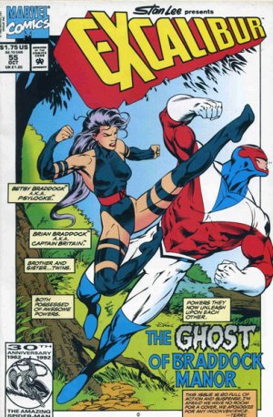 couverture, jaquette Excalibur 55  - The Ghost of Braddock ManorIssues V1 (1988 - 1998) (Marvel) Comics