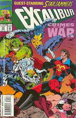 couverture, jaquette Excalibur 68  - FacadesIssues V1 (1988 - 1998) (Marvel) Comics