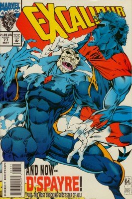 couverture, jaquette Excalibur 77  - Lowest Common DenominatorIssues V1 (1988 - 1998) (Marvel) Comics