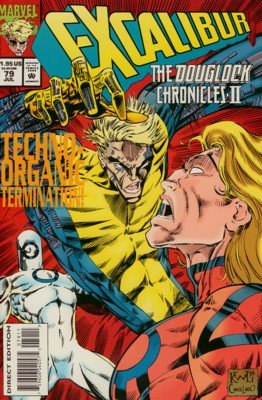 couverture, jaquette Excalibur 79  - Twisted LogicIssues V1 (1988 - 1998) (Marvel) Comics