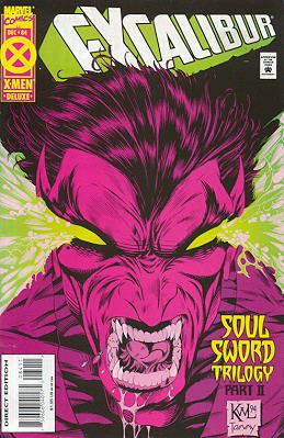 couverture, jaquette Excalibur 84  - Dark Adapted EyeIssues V1 (1988 - 1998) (Marvel) Comics