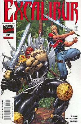 couverture, jaquette Excalibur 2  - Ruined LandIssues V2 (2001) (Marvel) Comics