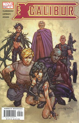 couverture, jaquette Excalibur 5  - Food Fight, Part 1Issues V3 (2004 - 2005) (Marvel) Comics