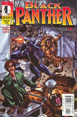 couverture, jaquette Black Panther 6  - HuntedIssues V3 (1998 - 2003) (Marvel) Comics