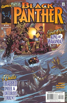 couverture, jaquette Black Panther 14  - TurbulenceIssues V3 (1998 - 2003) (Marvel) Comics