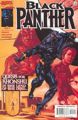 couverture, jaquette Black Panther 21  - VictoryIssues V3 (1998 - 2003) (Marvel) Comics