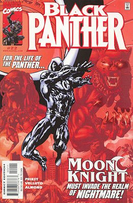couverture, jaquette Black Panther 22  - NightmareIssues V3 (1998 - 2003) (Marvel) Comics