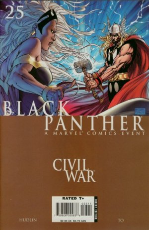 couverture, jaquette Black Panther 25  - War Crimes Part Three: Thunder And LightningIssues V4 (2005 - 2008) (Marvel) Comics